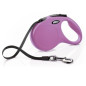 FLEXI laisse New Classic Rosa avec sangle taille xs