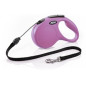 FLEXI laisse New Classic Rosa avec Corda taille xs