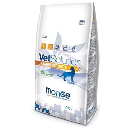 MONGE VETSOLUTION GATTO URINARY STRUVITE KG 1,5 - 