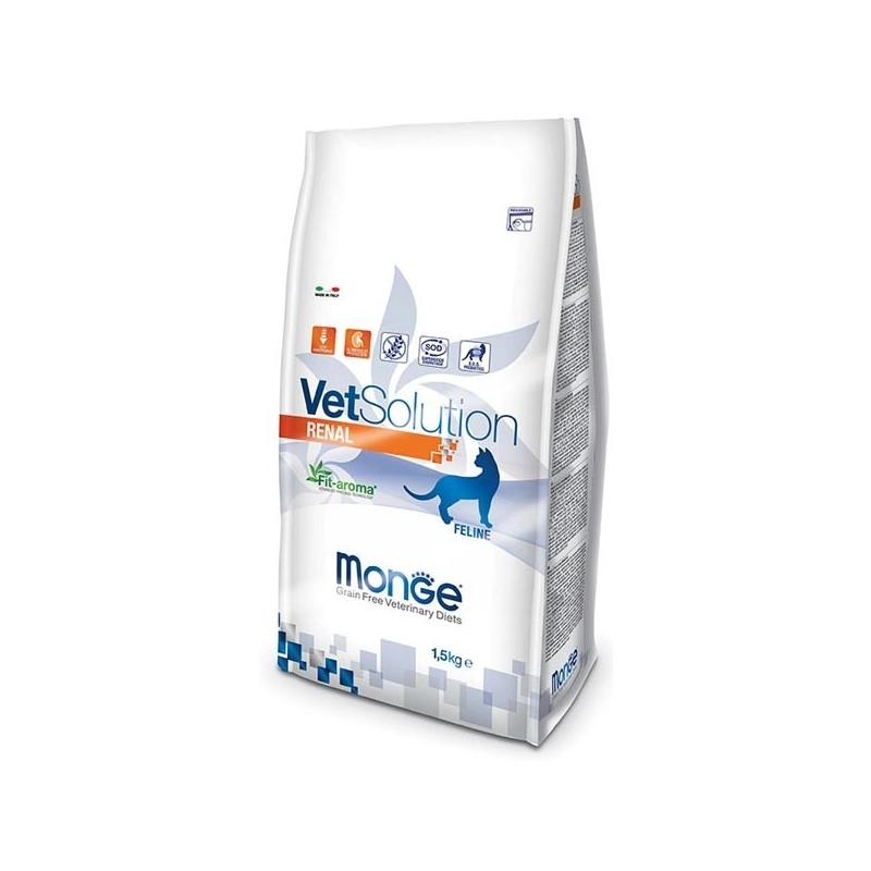 MONGE VETSOLUTION Chat RENAL 1,5 kg