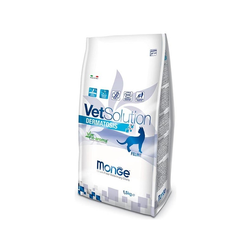 MONGE VETSOLUTION Chat DERMATOSIS 1,5 kg MONGE VETSOLUTION Chat DERMATOSIS 1,5 kg
