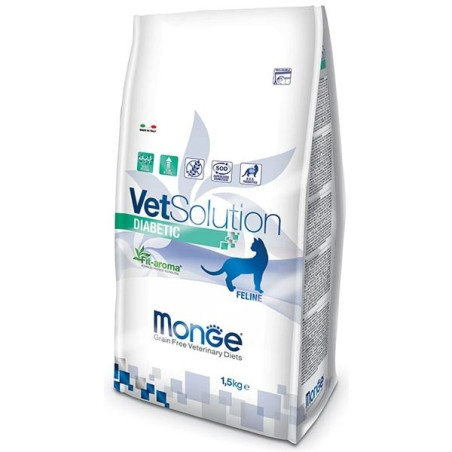 MONGE VETSOLUTION GATTO DIABETIC  KG 1,5 - 