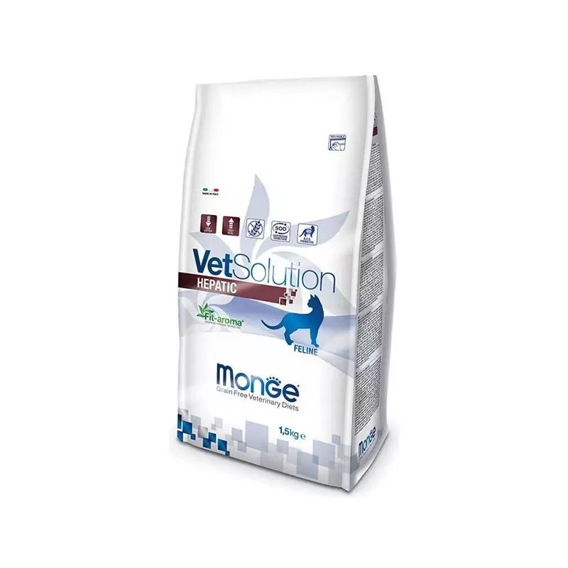 MONGE VETSOLUTION CAT HEP ATI C 1,5 Kg.