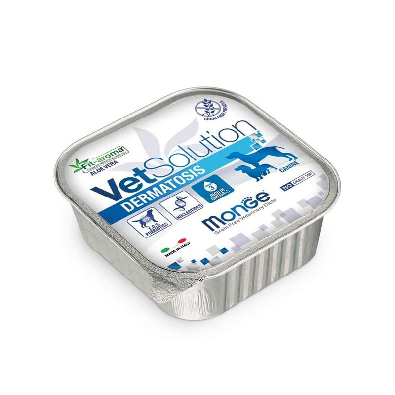MONGE VET SOLUTION Chien DERMATOSIS 150 g MONGE VET SOLUTION Chien DERMATOSIS 150 g