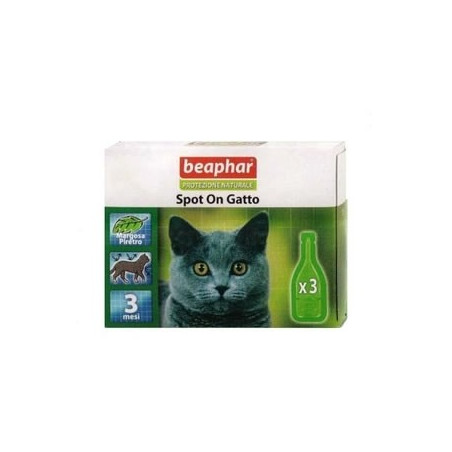 BEAPHAR Protezione Naturale Spot On 3 pipette. - 