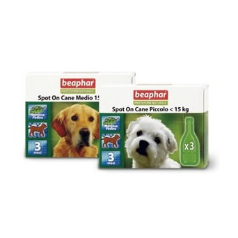 BEAPHAR Natural Protection Spot On Small Dog 3 pipettes 1 ml.