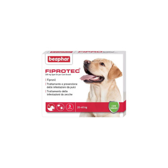 FIPROTEC SPOT-ON LARGE DOG 3 pipettes. KG. 20-40