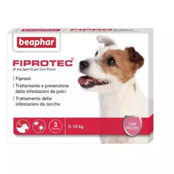FIPROTEC SPOT-ON DOG PIC COLO 3 pipettes. KG. 5-10