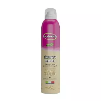 INODORINA SHAMPOO MOUSSE MILCH & VANILLE 300 ml.