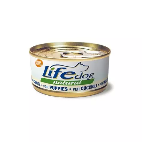 LIFE DOG NATURAL PUPPY 6 cans of 170 gr.