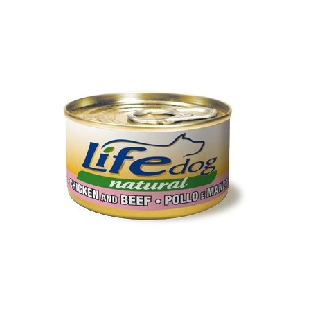 LIFE PET CARE Life Dog Naturale con Pollo e Manzo 90 gr. - 