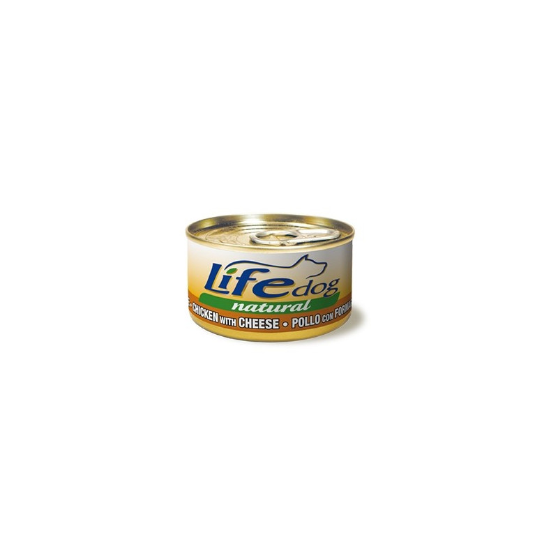 LIFE PET CARE Life Dog Naturel Poulet et fromage 90 g LIFE PET CARE Life Dog Naturel Poulet et fromage 90 g