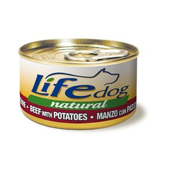 LIFE PET CARE Natural Life Dog Diced Beef and Potatoes 90 gr.