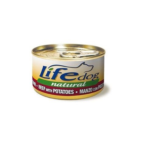 LIFE PET CARE Life Dog Naturel Dadini de Bœuf et Pommes de Terre 90 g