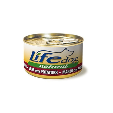 LIFE PET CARE Life Dog Naturale Dadini di Manzo e Patate 90 gr. - 