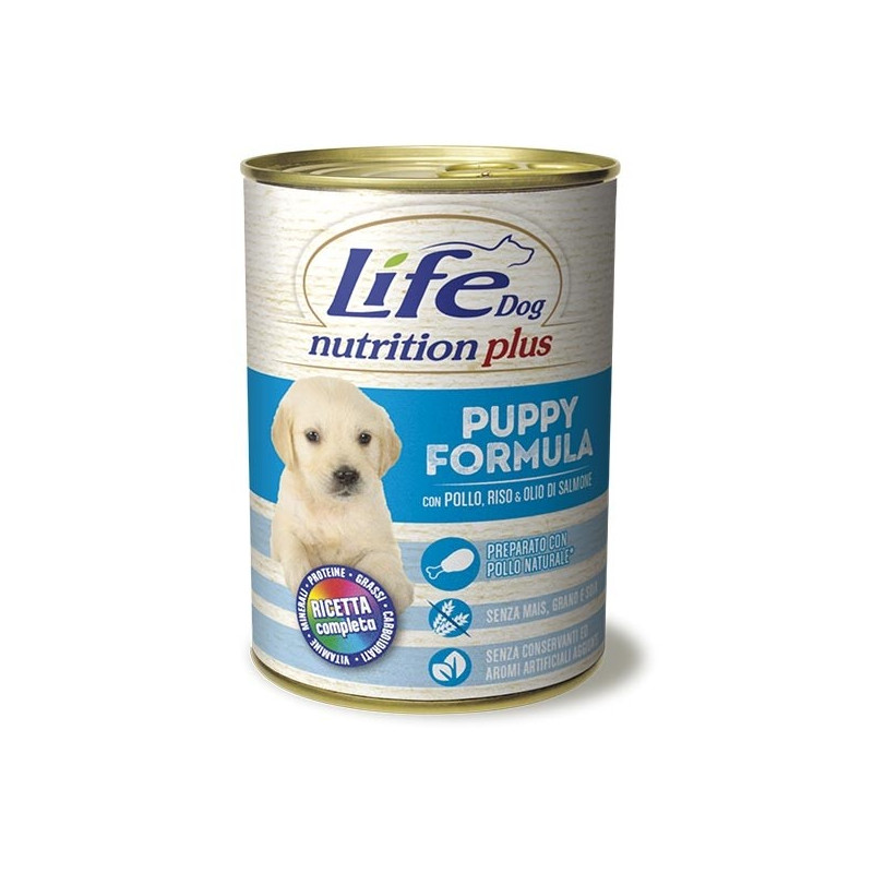 LIFE CANE  PUPPY lattina da 400 gr.
