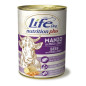 LIFE PET CARE Life Dog Nutrition Plus Bœuf a Pezzettoni aux Pommes de Terre et carottes 400 g