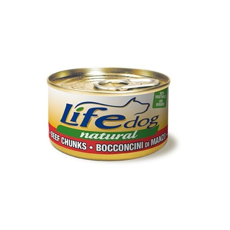 LIFE PET CARE Life Dog Naturale Bocconcini di Manzo 90 gr. - 