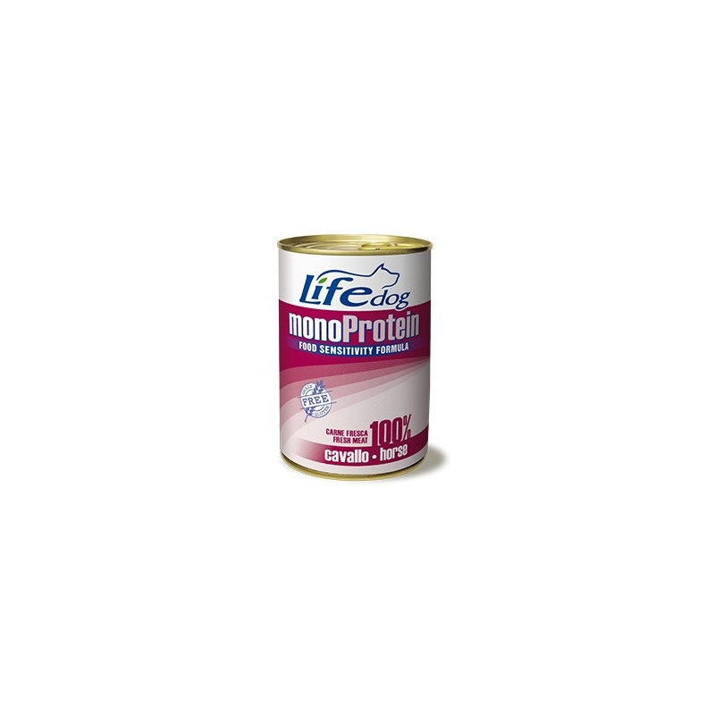 LIFE PET CARE Life Dog Monoprotein cheval 400 g