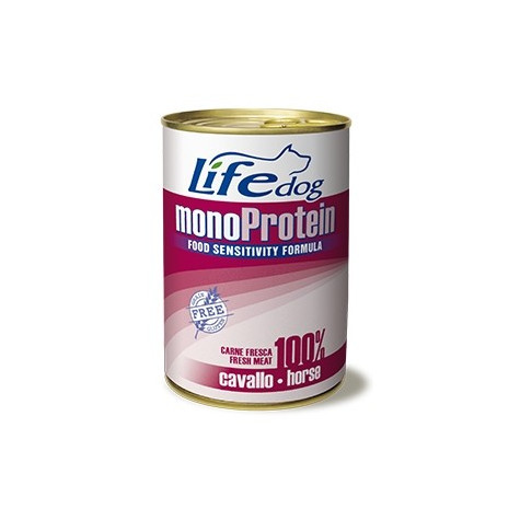 LIFE PET CARE Life Dog Monoprotein Cavallo 400 gr. - 