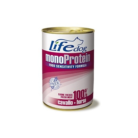 LIFE PET CARE Life Dog Monoprotein Cavallo 400 gr. - 