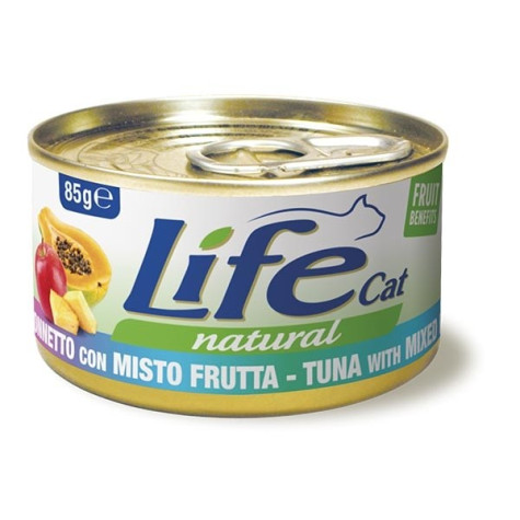 LIFE GATTO NATURAL TONNO MIX FRUTTA 85 gr. - 