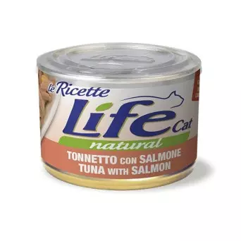 LIFE RECIPES CAT TUNA SALMON CARROTS 150 gr.