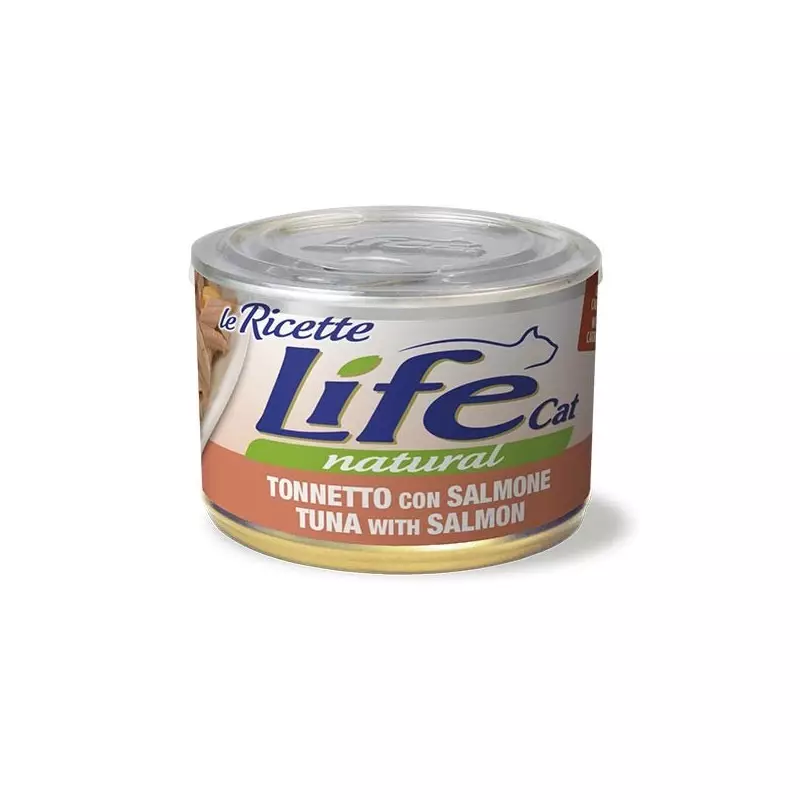 LIFE RECIPES CAT TUNA SALMON CARROTS 150 gr.