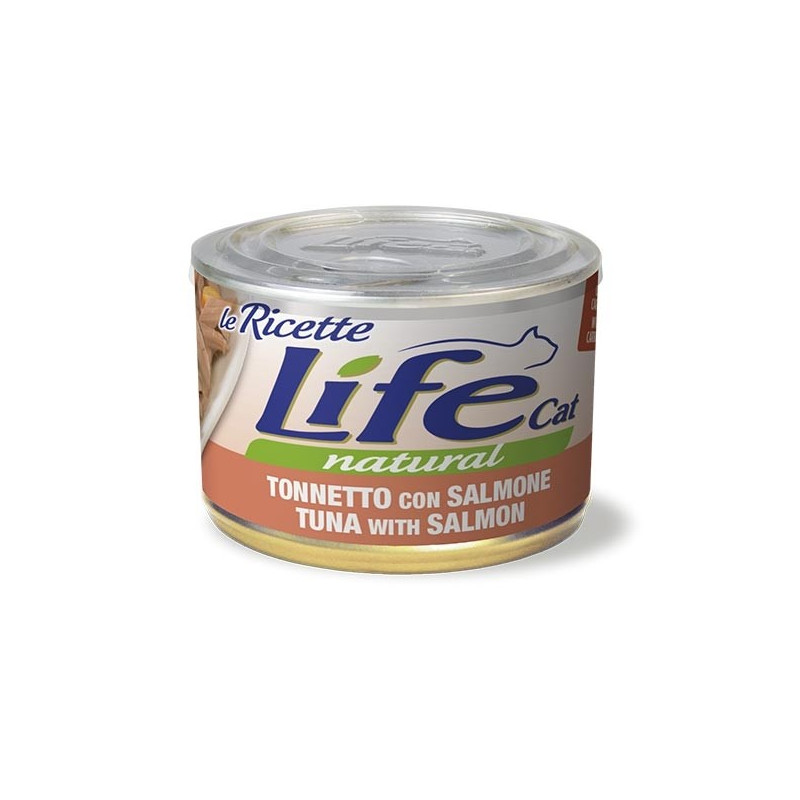 LIFE RICETTE Chat Thon Saumon carottes 150 g