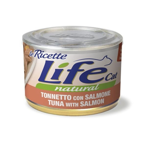 LIFE RICETTE GATTO TONNO SALMONE CAROTE 150 gr. - 