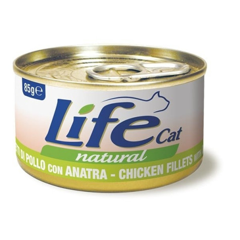 LIFE CAT NATURAL CHICKEN DUCK 85 gr.