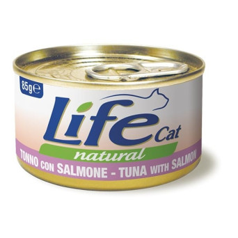 LIFE CAT NATURAL TUNA SALMON 85 gr.
