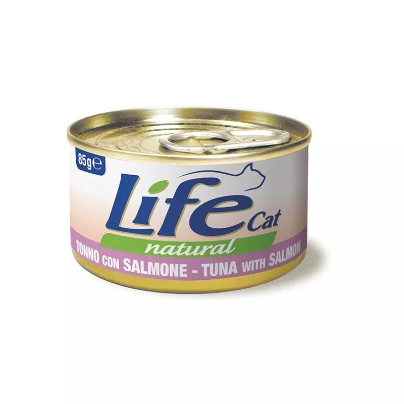 LIFE CAT NATÜRLICHER THUNFISCH LACHS 85 gr.