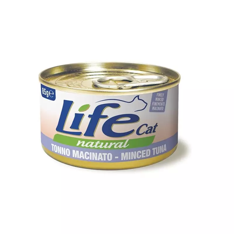 LIFE GATTO NATURAL GROUND TUNA 85 gr.