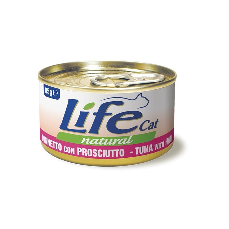 LIFE Chat NATURAL Thon jambon 85 g