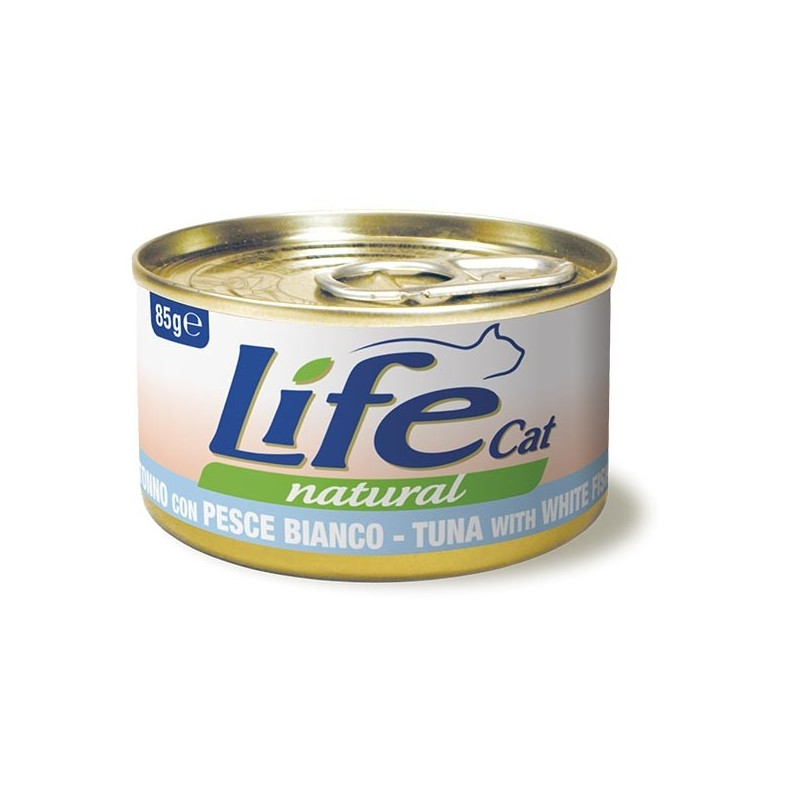 LIFE Chat NATURAL Thon Poisson blanc 85 g LIFE Chat NATURAL Thon Poisson blanc 85 g