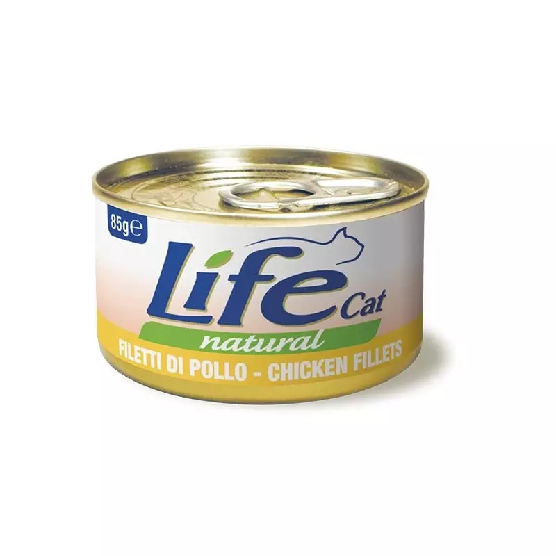 LIFE GATTO NATURAL POLLO filetto 85 gr.