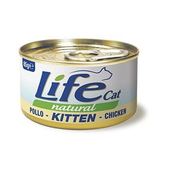 LIFE CAT NATURAL KITTEN CHICKEN 85 gr.