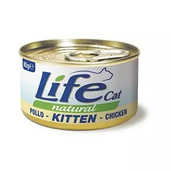 LIFE GATTO NATURAL KITTEN POLLO 85 gr. - 