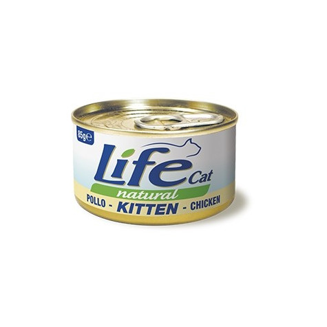 LIFE GATTO NATURAL KITTEN POLLO 85 gr. - 