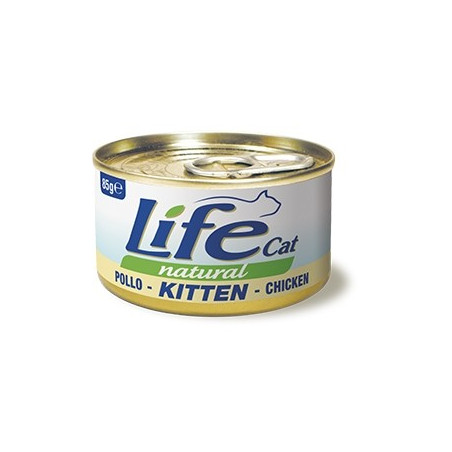 LIFE GATTO NATURAL KITTEN POLLO 85 gr. - 