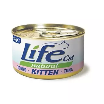 LIFE CAT NATURAL KITTEN TUNA 85 gr.