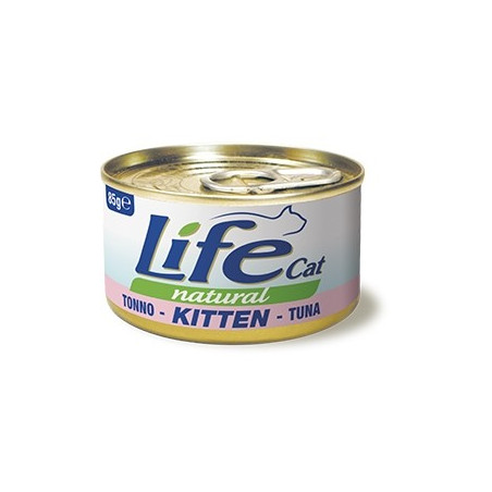 LIFE GATTO NATURAL KITTEN TONNO 85 gr. - 