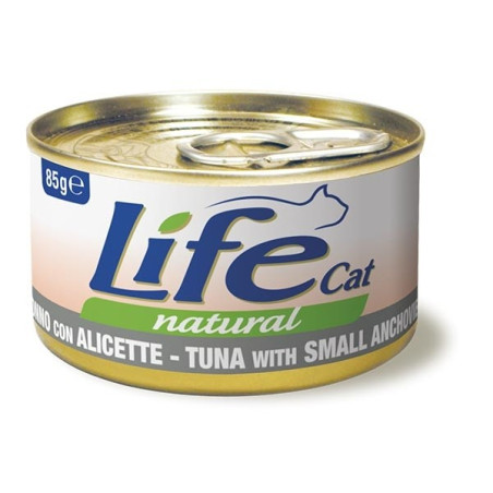 LIFE GATTO NATURAL TONNO ALICETTE 85 gr. - 