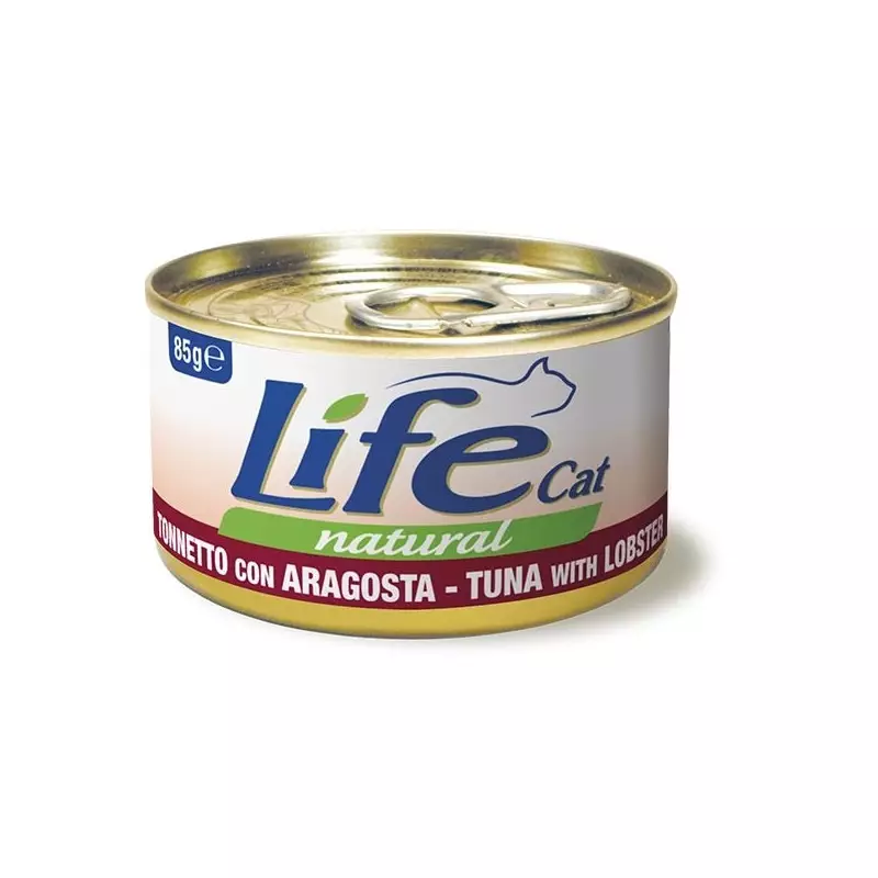 LIFE CAT NATÜRLICHER HUMMER THUNFISCH 85 gr.