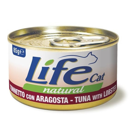 LIFE GATTO NATURAL TONNO ARAGOSTA 85 gr. - 