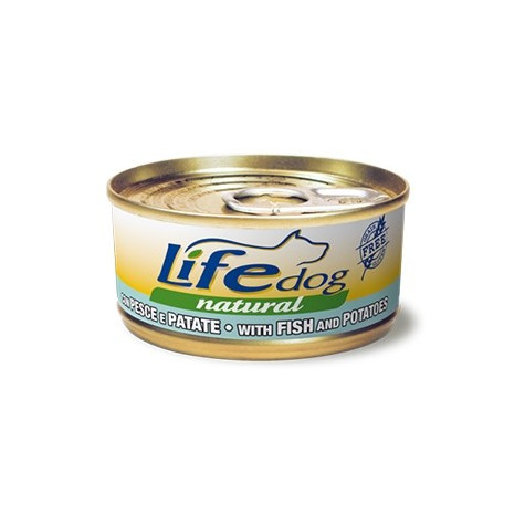 LIFE PET CARE Life Dog Naturale Pesce con Patate 170 gr. - 