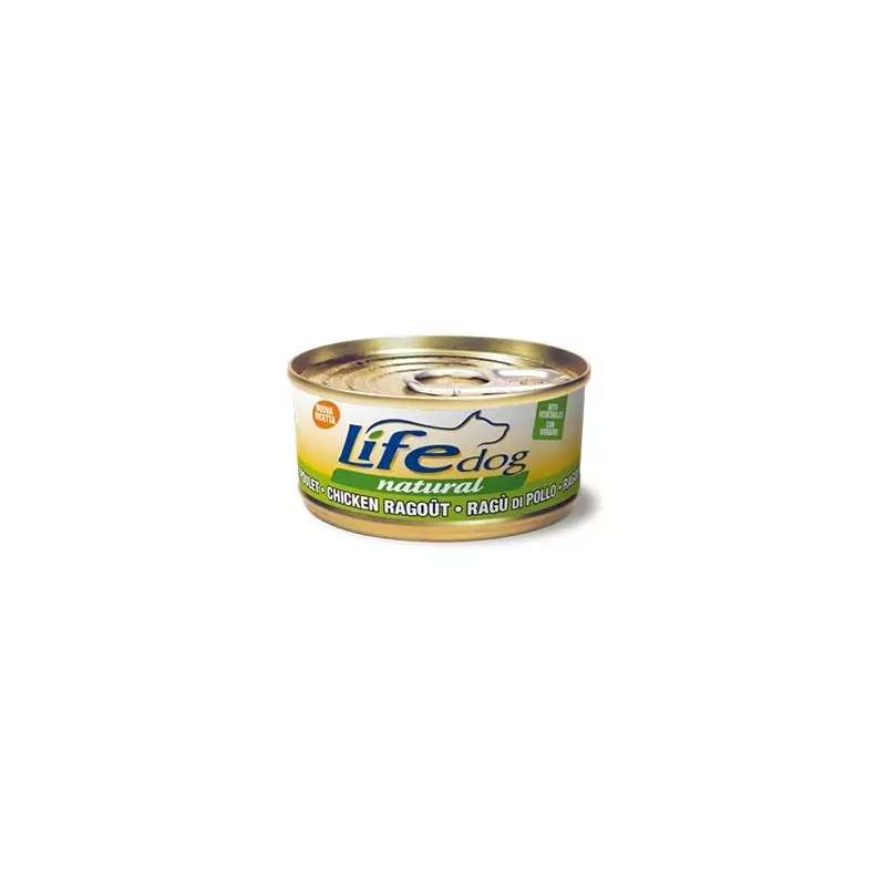 LIFE PET CARE Life Dog Natürliches Hühnerragout mit Gemüse 170 gr.