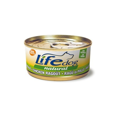 LIFE PET CARE Life Dog Naturel Ragù de Poulet aux Légumes 170 g