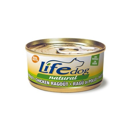 LIFE PET CARE Life Dog Naturale Ragù di Pollo con Verdure 170 gr. - 